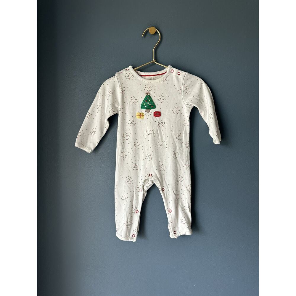 Albetta Crochet Appliqué Romper‎